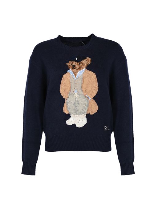 Maglione polo Bear in lana e cashmere POLO RALPH LAUREN | 211972139001